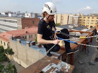 Обучение промышленному альпинизму