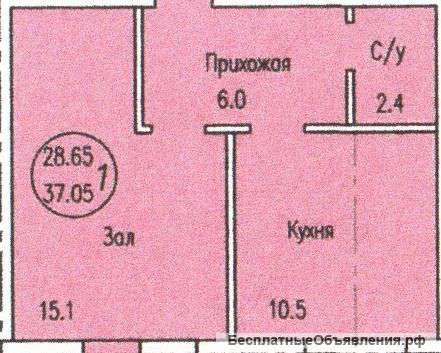 1-ком.кв. ул. Измаильская, 2
