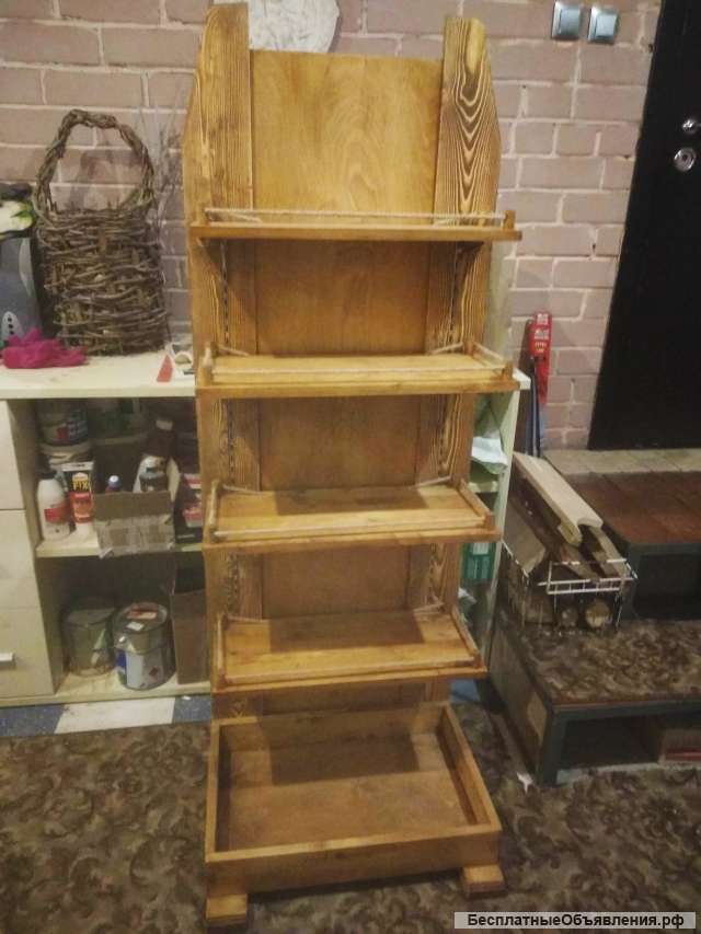 Стеллаж ручной работы под старину