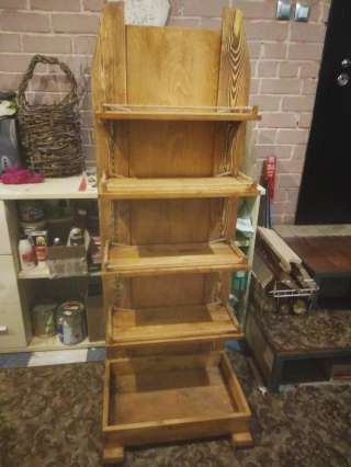 Стеллаж ручной работы под старину