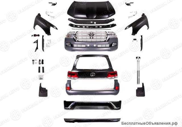 Тойота Ленд Крузер 200 комплект рестайлинга 2019 2