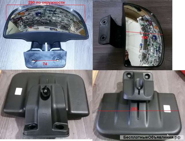 Зеркало правой двери верхнее Daewoo Ultra Novus