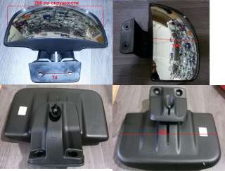 Зеркало правой двери верхнее Daewoo Ultra Novus
