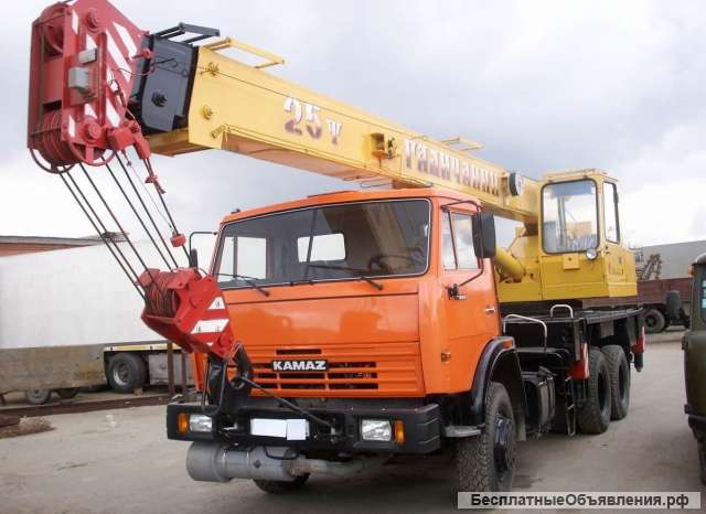 Аренда автокрана 25т