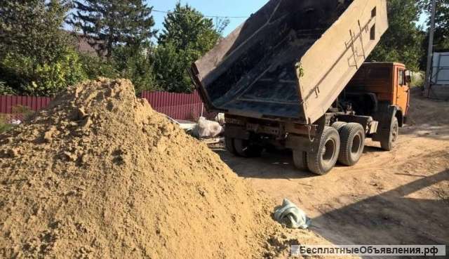 Щпс, щебень, отсев, песок с доставкой