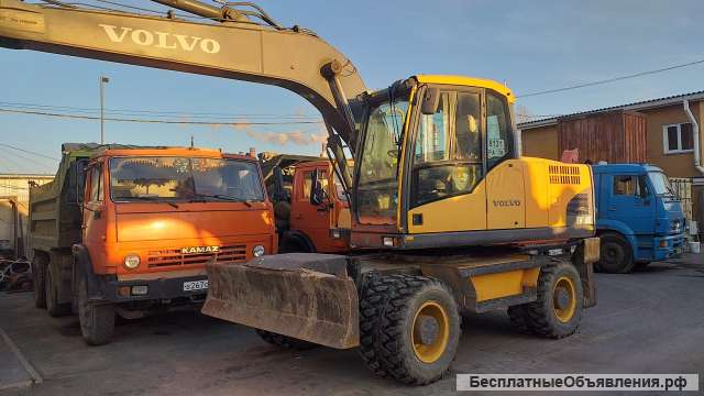 Экскаватор колесный Volvo EW-160 C, 2008 г