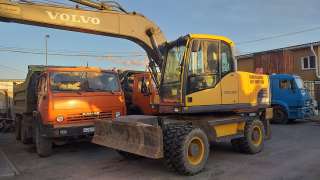 Экскаватор колесный Volvo EW-160 C, 2008 г