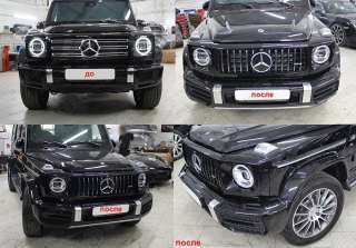 Обвес 63 амг mercedes g 463 рестайлинг 2018 обвес 63 amg w 463