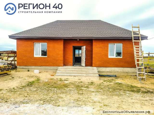 Кирпичный дом для постоянного проживания в жилом поселке до 110 км от МКАД по Киевскому шоссе или до