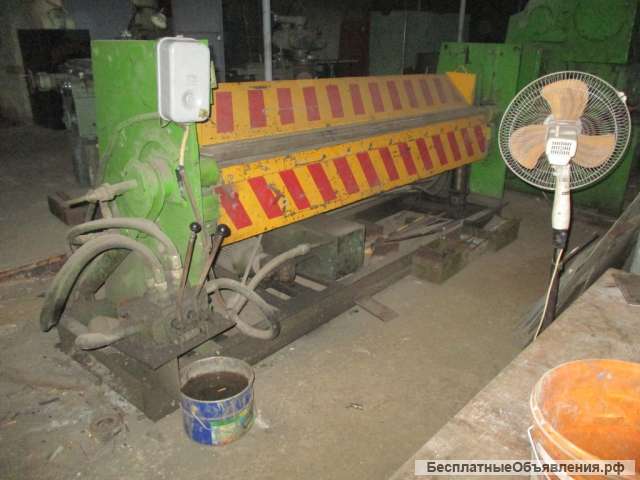 Листогибочный станок с поворотной балкой