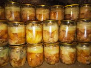 Натуральную домашнюю тушенку