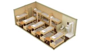 Жилой блок-контейнер с санузлом и душем заказать в Москве