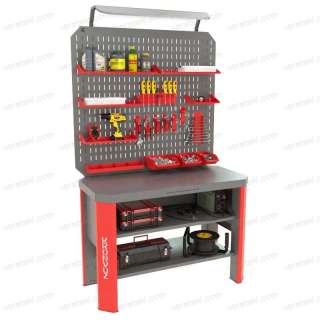 Слесарный верстак с увеличенным экраном