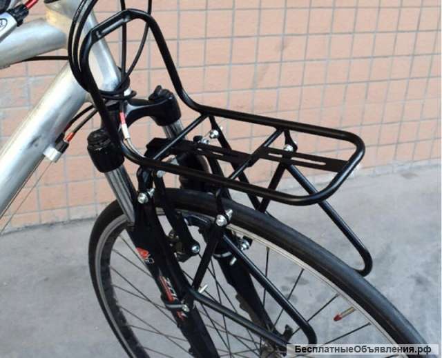 Велобагажник передний для дисковых колес горного велосипеда