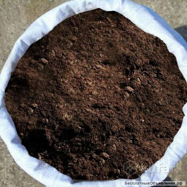Торф верховой в мешках