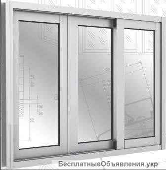 Раздвижные окна и двери из металлопластика