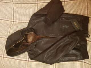 Кожаная мужская куртка (осень-зима)