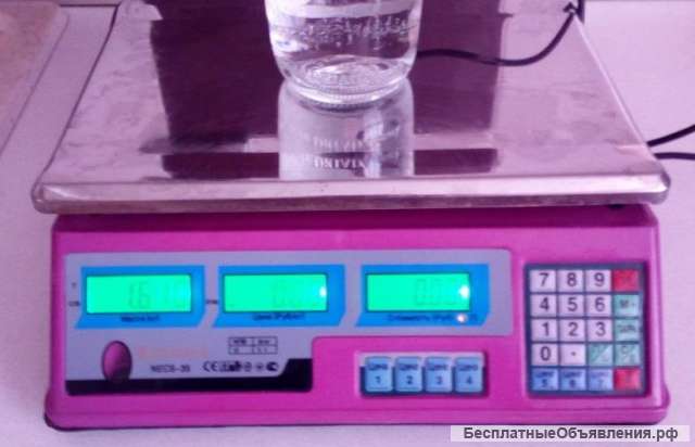 Весы электронные+ ящик денежный