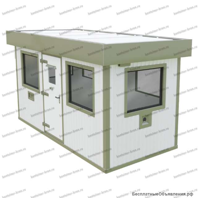 Модульные бронированные КПП