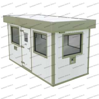 Модульные бронированные КПП