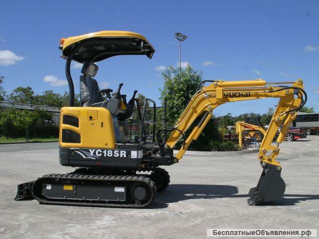 Мини экскаватор Yuchai YC18SR