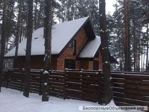 Дом в сосновом лесу