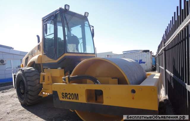 Каток грунтовый вибрационный Shantui SR20M