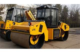 Каток тандемный Lutong LTC208, с кабиной