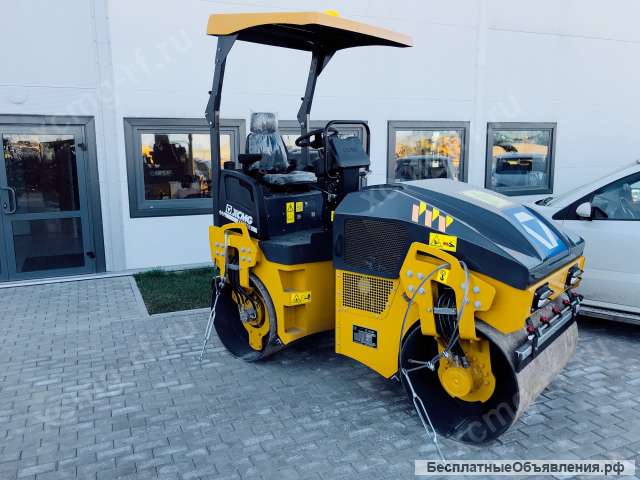 Гидравлический двухвальцовый каток XCMG XMR303