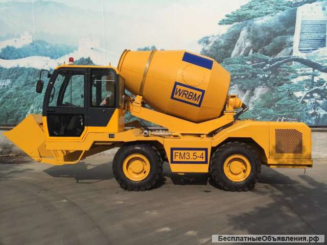 Самозагружащий автобетоносмеситель WRBM FM3.5-4