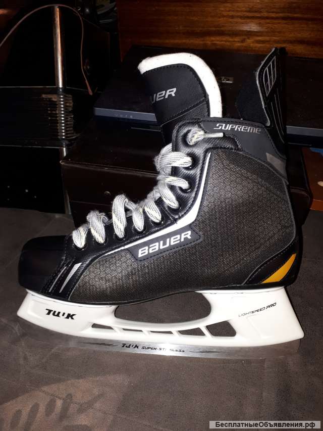 Хоккейные коньки Bauer Supreme Pro. Новые, професс