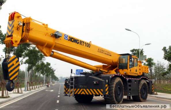 Самоходный колесный кран XCMG RT100