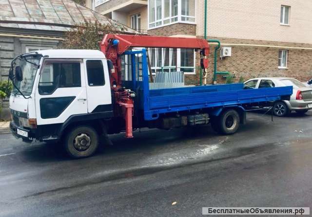 Услуги крана - манипулятора, грузоперевозки