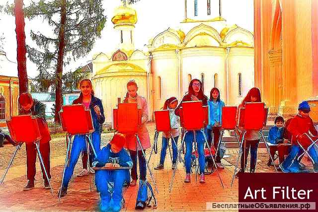 Изостудия ведет набор учеников