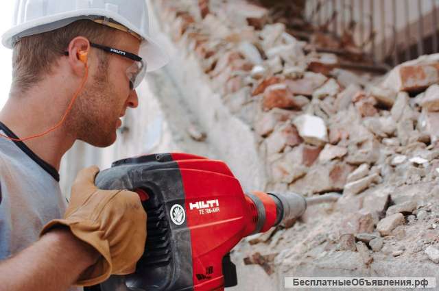 Демонтажные работы (снос, слом)