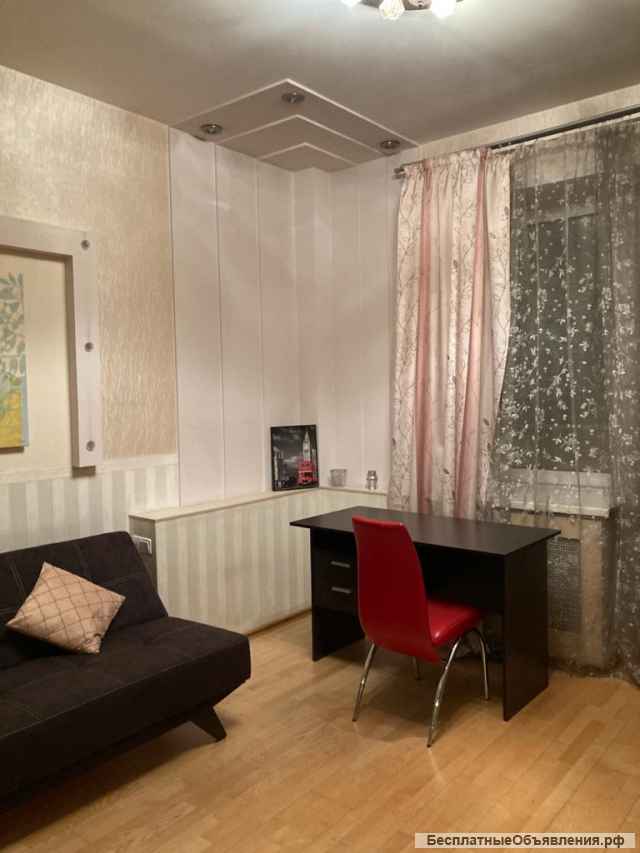 Сдам 1к. кв-ру44м2, ул.Народная 68к1, ЕВРО РЕМОНТ, новый, кирпичный дом, заст/лодж-8м2, закр/двор