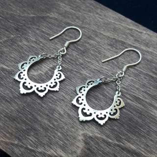 Серьги серебро 925