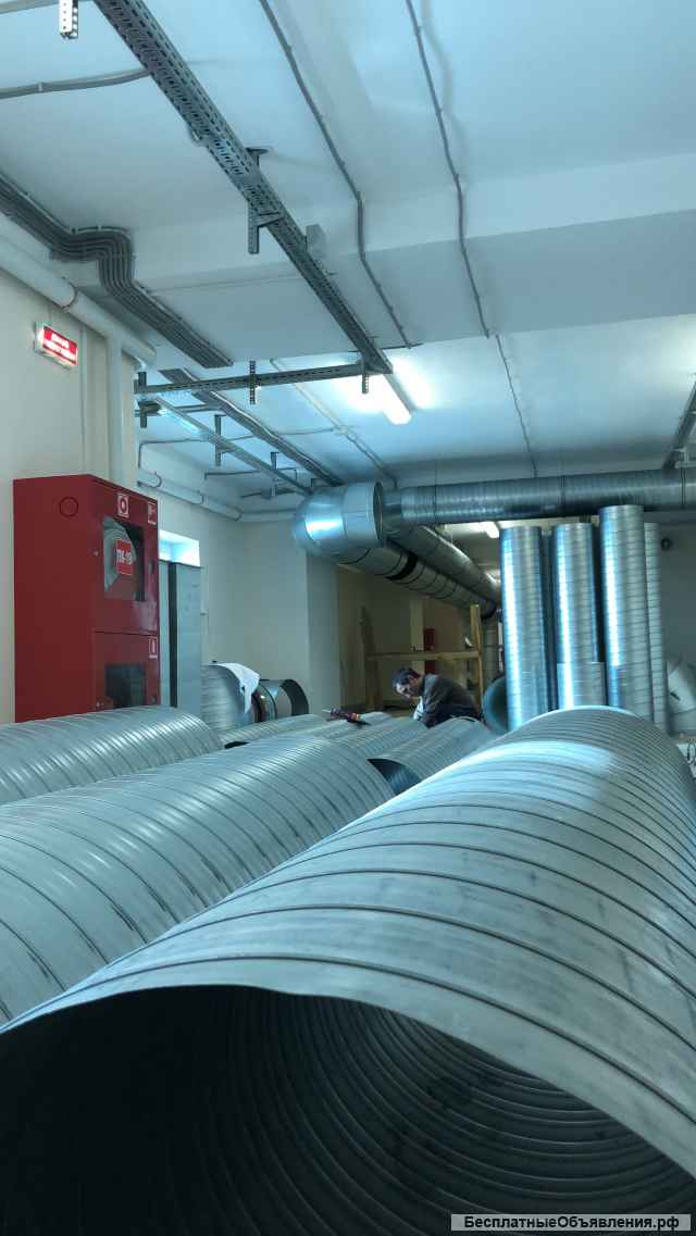 Монтаж вентиляции