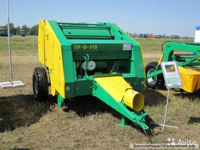 Пресс-подборщик рулонный прф-110
