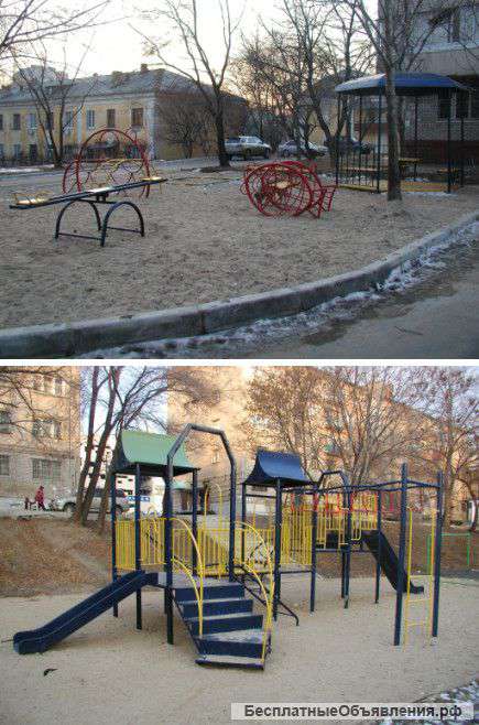 Тренажеры для уличных площадок