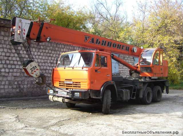 Аренда крана 25т. Вязьма и область