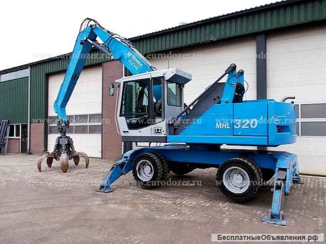 Перегружатель TEREX - FUCHS MHL320, из Европы