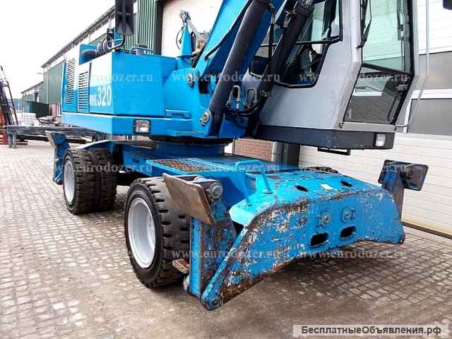 Перегружатель TEREX - FUCHS MHL320, из Европы