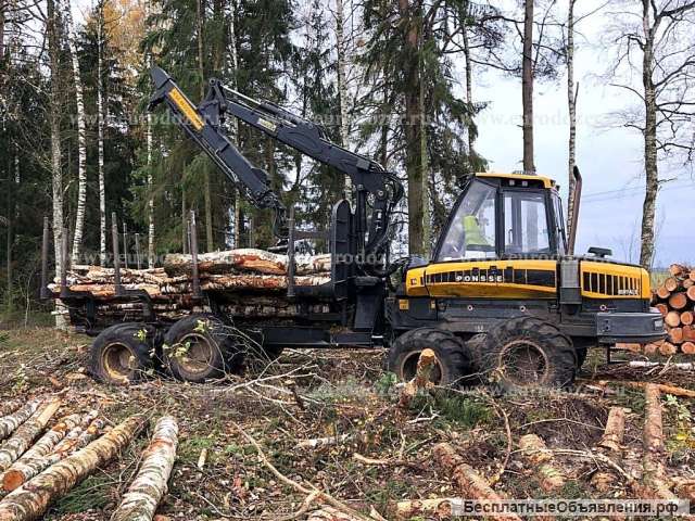 Форвардер PONSSE BUFFALO 8W, 2011 г, из Европы