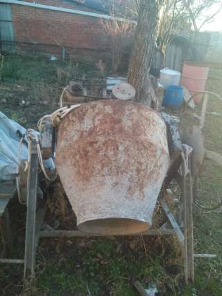 Бетономешалка производство СССР