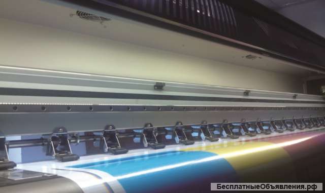 Широкоформатный принтер Konica 512i на 8ми головах