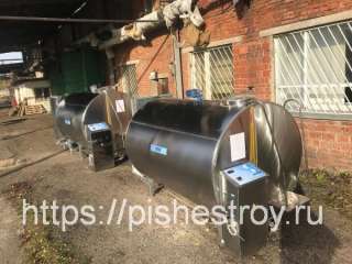 Охладитель молока горизонтальный 3000 (Автоматическая промывка)