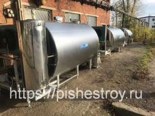 Охладитель молока горизонтальный 6000 (Автоматическая промывка)