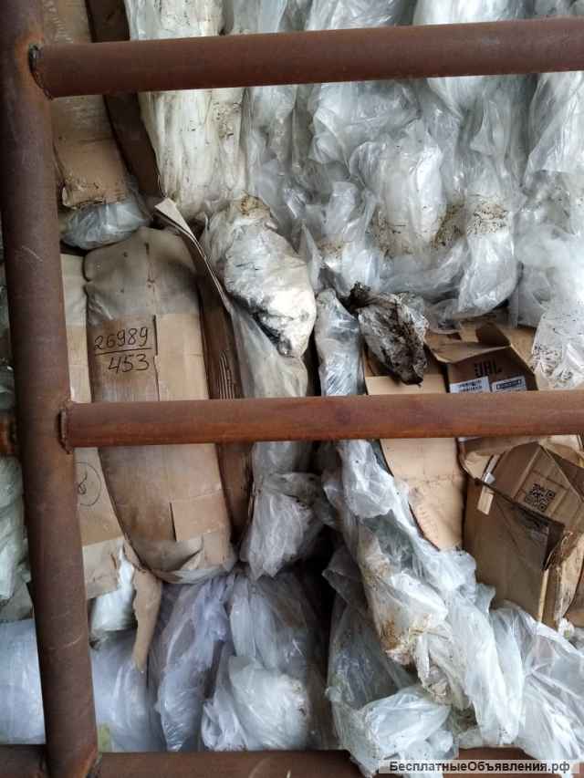 Отходы ПВД пленки прозрачный