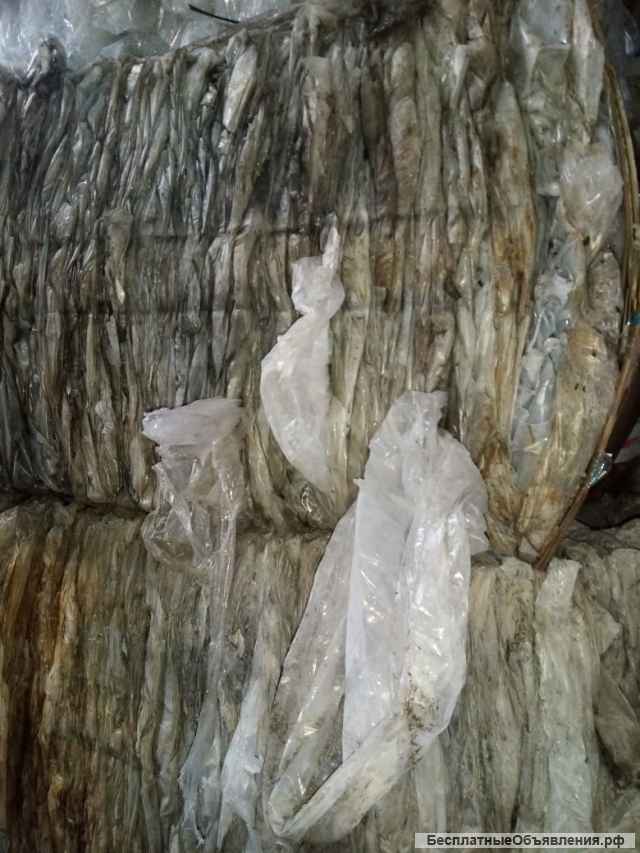 Отходы ПВД пленки прозрачный